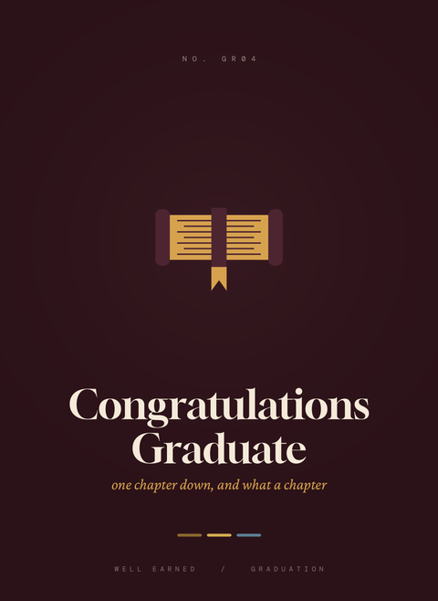 Congratulations, Graduate