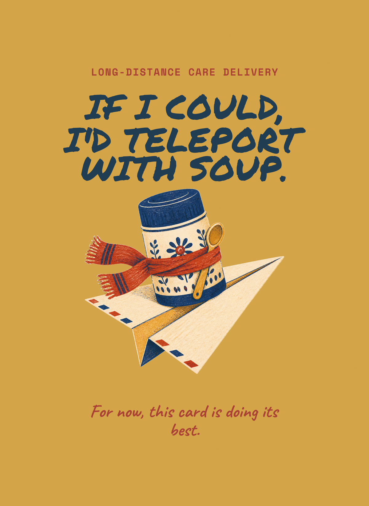 TWH-CD81 - If I Could, I'd Teleport With Soup.