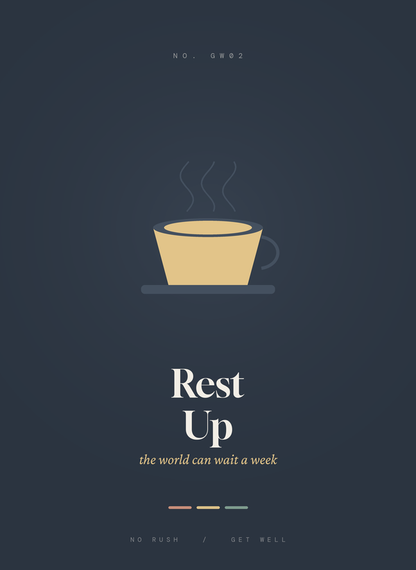 Rest Up front