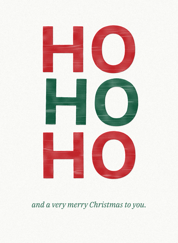 Ho Ho Ho front